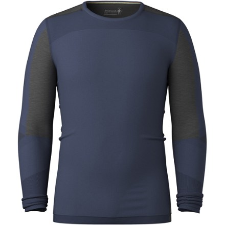 Smartwool Intraknit Thermal Merino Colorblock Crew Base Layer Top - Men's 0