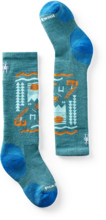 Smartwool Wintersport Full Cushion Ski Day Over The Calf Socks - Kids' 0