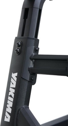 Yakima SideBar Side Rails - Short Bed Side view (Black)