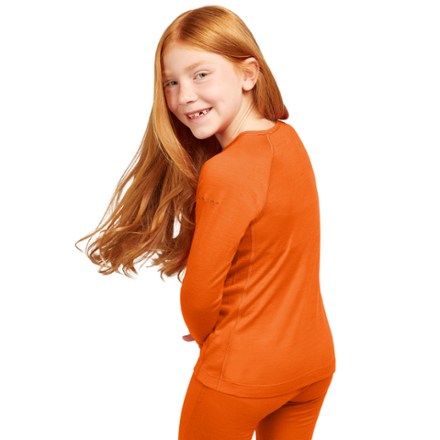Icebreaker Merino 200 Oasis Long Sleeve Shirt – Kids Wool Base Layer, 100% Merino Wool, Slim Fit, For Skiing, Hiking, Everyday - View #3