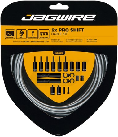 Jagwire 2x Pro Shift Cable Kit - SRAM/Shimano 0