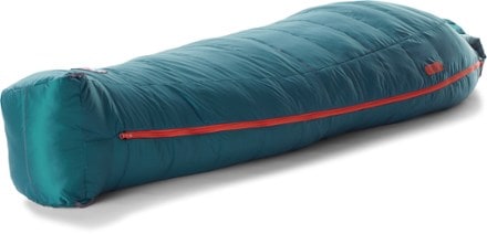Big Agnes Sidewinder SL 20 Sleeping Bag - Men's 3/4 foot view (Legion Blue/Tapestry)