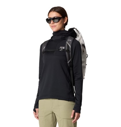 Mountain Hardwear Up First Tech Fleece Pullover Hoody - Women's 7