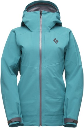 turquoise ski jacket womens