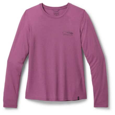 Patagonia Capilene Cool Trail Graphic Long-Sleeve Shirt - Women's 1