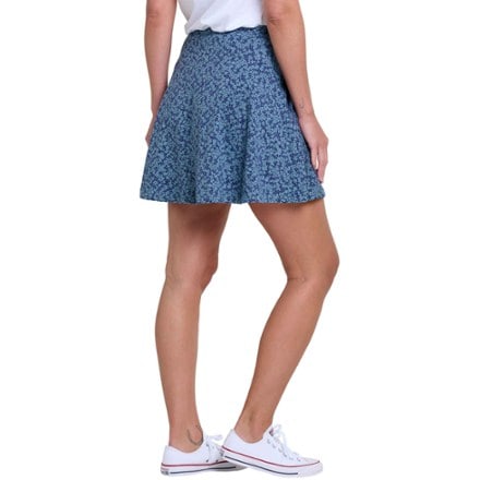 On Body Image of color True Navy Tonal Print