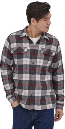 Patagonia Long-Sleeve Midweight Fjord Flannel Shirt - Men's 1