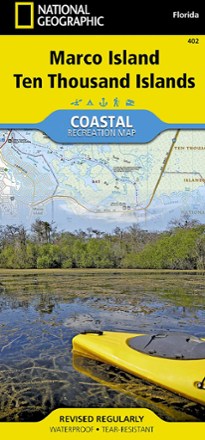 National Geographic Marco Island and Ten Thousand Islands Coastal Recreation Map 0