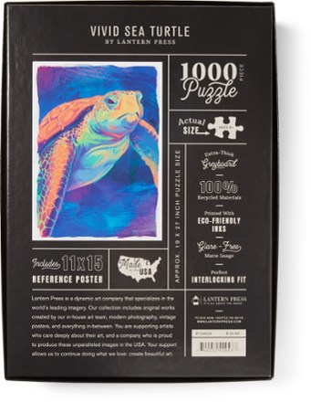 Lantern Press Sea Turtles Mosaic Puzzle - 1,000 Piece 2