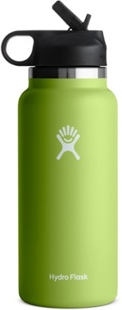 Hydro Flask Wide-Mouth Vacuum Water Bottle with Straw Lid - 32 fl. oz.