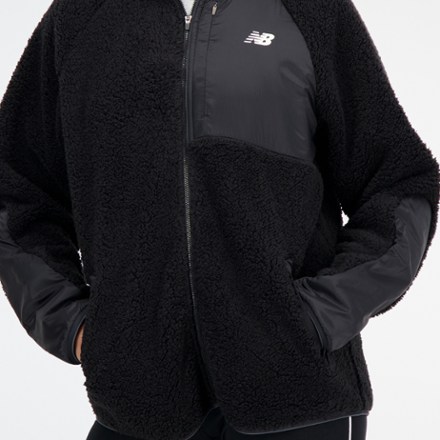 New Balance Q Speed Sherpa Fleece Jacket - Women's 5