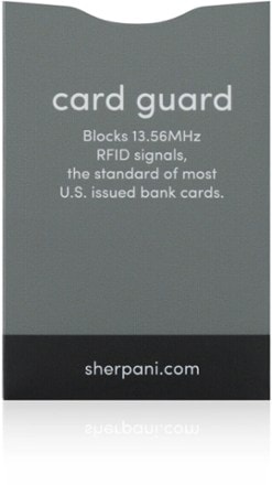 Sherpani RFID Credit Card Sleeve Set 6