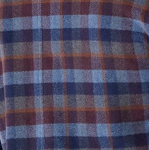 Swatch Image of color Eggplant Plaid