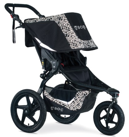 how to close a jogging stroller