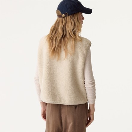 Marine Layer Reversible Sherpa Fleece Vest - Women's 1