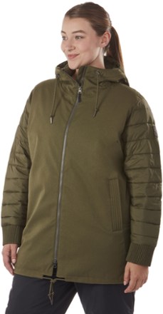 columbia women's boundary bay hybrid jacket