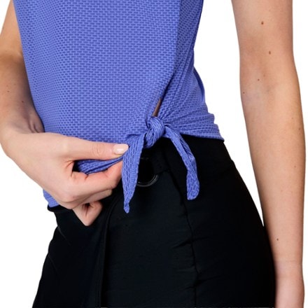 Free Country Side Tie Blouson Tankini Swimsuit Top - Women's 2