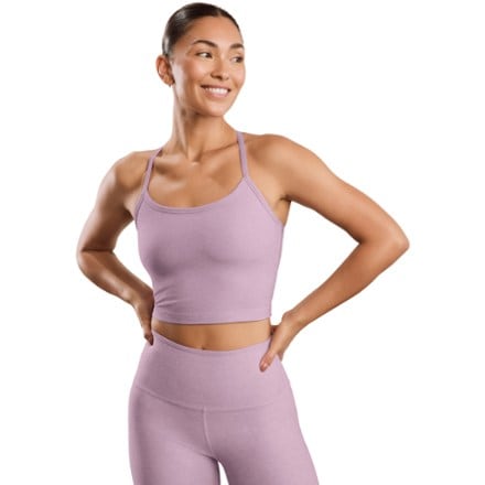 Beyond Yoga Spacedye Slim Racerback Cropped Tank Top - Women's 0
