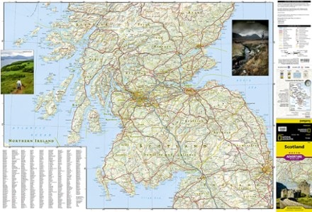 National Geographic Scotland Map 1