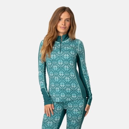 Kari Traa Anna Half-Zip Base Layer Top - Women's 1