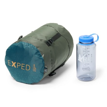 Exped DeepSleep 30F Sleeping Bag Stuff sack (32oz bottle not included)
