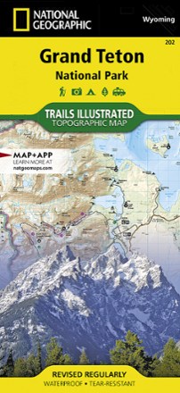 Trails Illustrated Grand Teton National Park Trail Map Rei Co Op