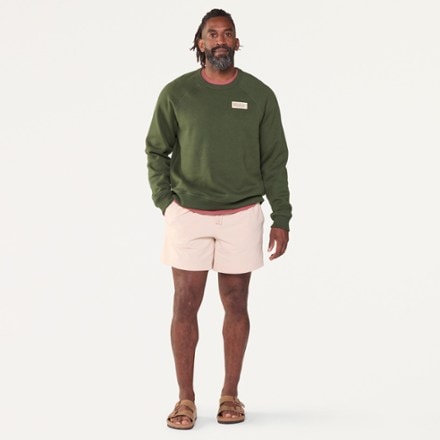 REI Co-op Original Logo Patch Crew Sweatshirt 3