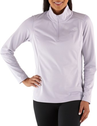 north face half zip fleece womens