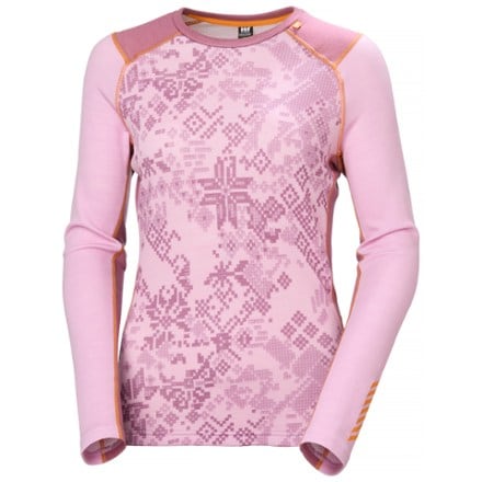 Helly Hansen LIFA Merino Midweight Graphic Base Layer Crew Top - Women's 0