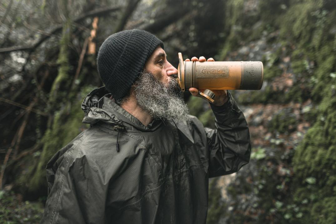 Location Image for GeoPress Water Filter and Purifier Bottle - 24 fl. oz.