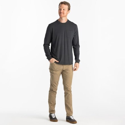 Free Fly Flex Long-Sleeve Pocket Tee - Men's 2