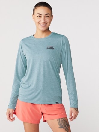 Patagonia Capilene Cool Daily Graphic Long-Sleeve Shirt - Women's 2