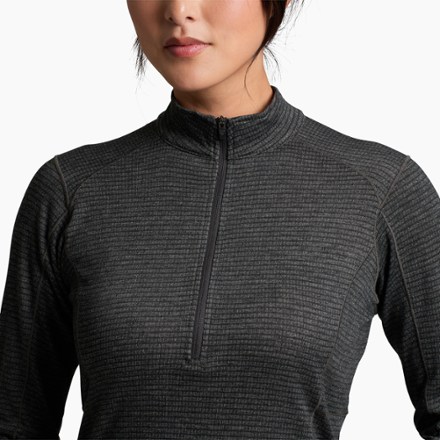 KUHL Reactiv Lite Grid Quarter-Zip Base Layer Top - Women's 3