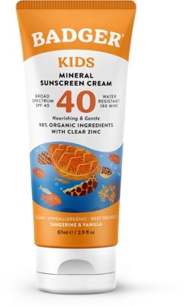 Badger SPF 40 Kids' Mineral Sunscreen Cream - 2.9 fl. oz. 0