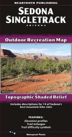 Beartooth Publishing Sedona Singletrack Map 0