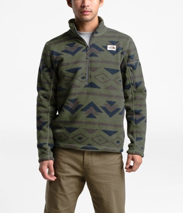 the north face men's novelty gordon lyons quarter zip pullover