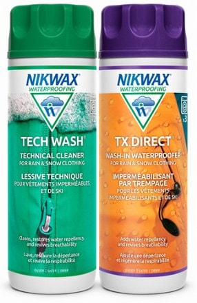 Nikwax Tech Wash & Softshell Proof Twin Pack - 10 fl oz cans