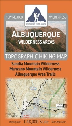 Outdoor Trail Maps Albuquerque Wilderness Areas Map 0