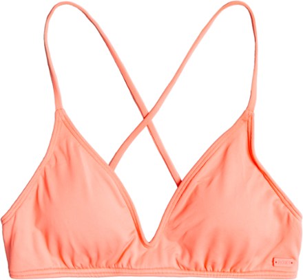 Roxy Beach Classics Athletic Triangle Swimsuit Top - Women