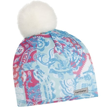 Turtle Fur Comfort Shell Pom Pom Beanie - Women's 0
