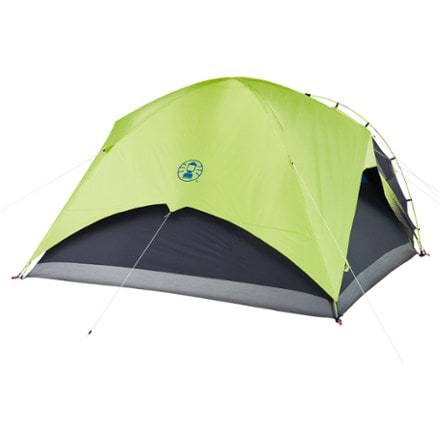 Coleman Carlsbad 6-Person Dark Room Dome Tent with Screened Porch 1