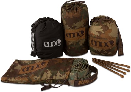 ENO CamoLink Hammock Shelter System with Camo Hammock Tent REI Coop