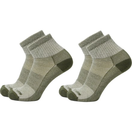 REI Co-op Merino Wool Lightweight Hiking Quarter Socks - Seconds - 2 Pairs 0