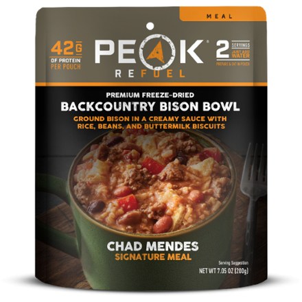 PEAK REFUEL Backcountry Bison Bowl - 2 Servings 0