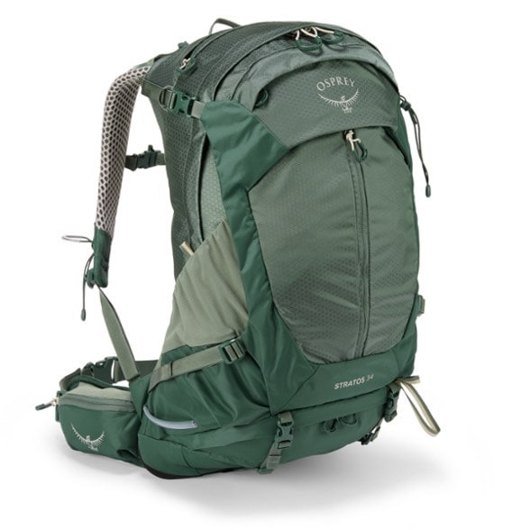 Osprey Stratos 34 Pine Leaf Green / One Size Osprey Stratos 34 Pine Leaf Green / One Size