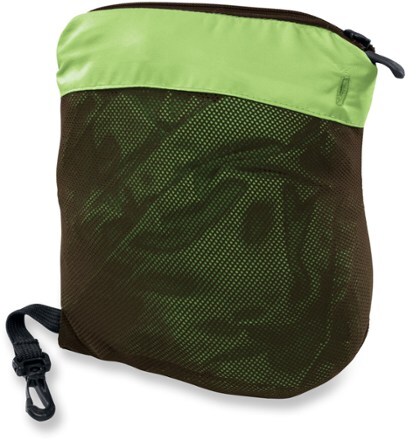 Lizard Green jacket stowed