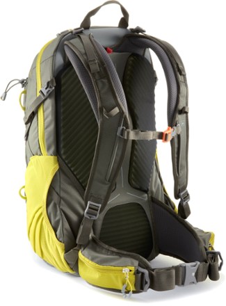 Back Quarter View (Dark Olive/Citron)