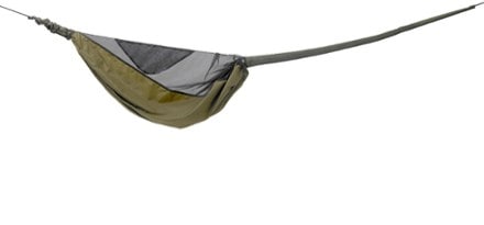Hennessy Hammock SnakeSkins XXL Stuff Sacks - Package of 2 Hammock disappearing into stuff sack