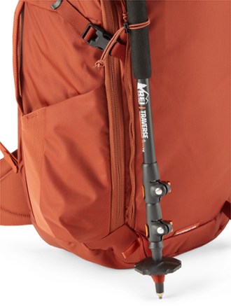 REI Co-op Ruckpack 40 Pack - Men's Trekking pole attachments