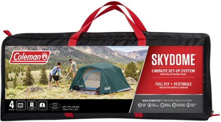 Coleman Skydome 4-Person Tent with Full-Fly Vestibule 6